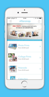 Personalised gift app